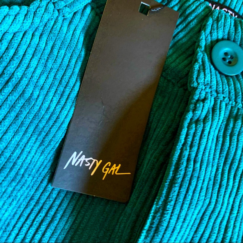 SUPER CUTE TEAL CORDUROYS! BRAND NEW, PERFECT CHRISTMAS GIFT! S - 4